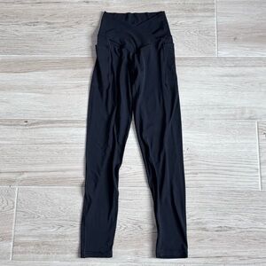 Aerie Real Me 7/8 Legging High Rise Black Leggings